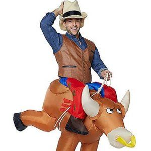 Adult Bull Rider Inflatable Costume